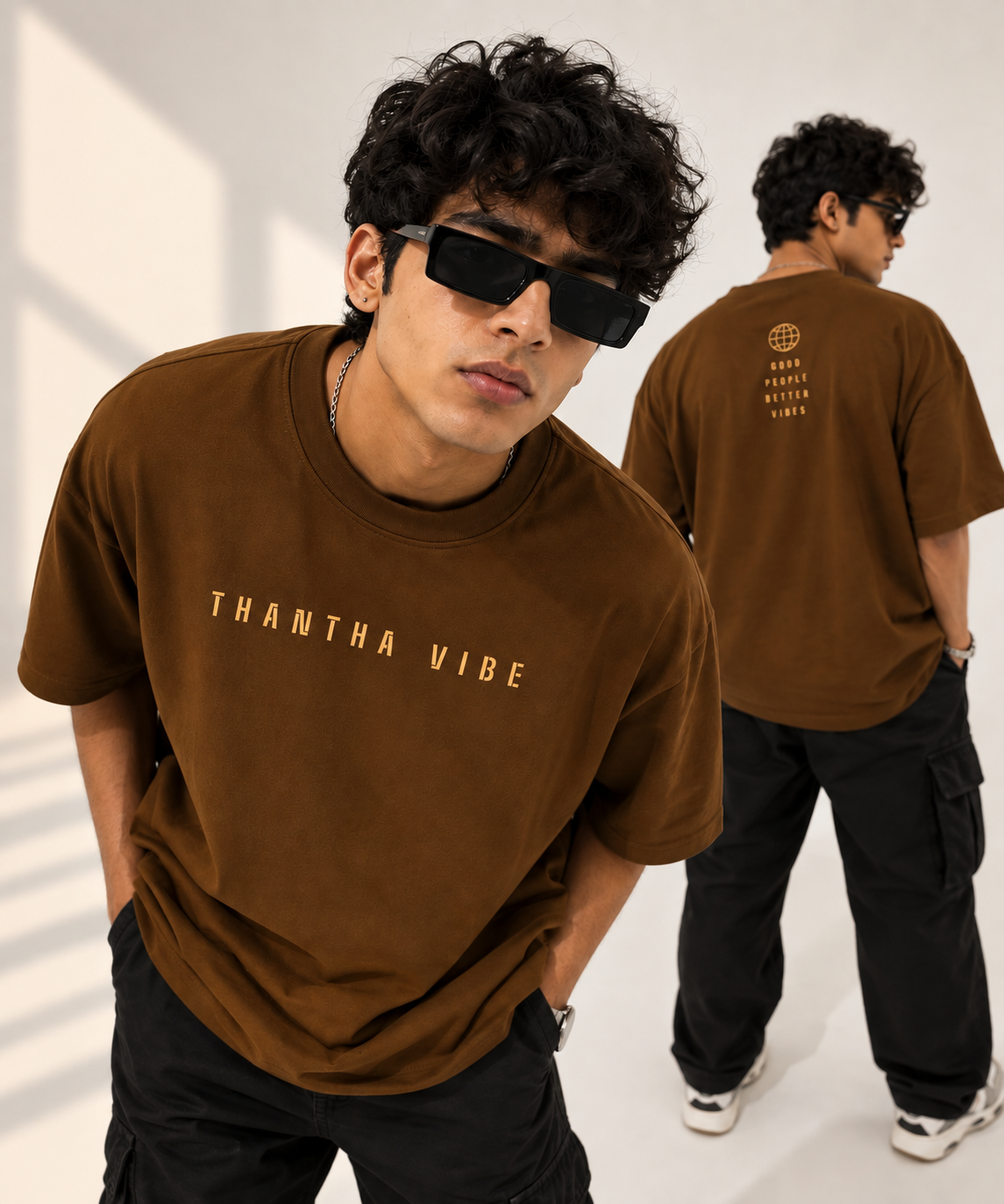 Thantha Vibe sample garment in Brown